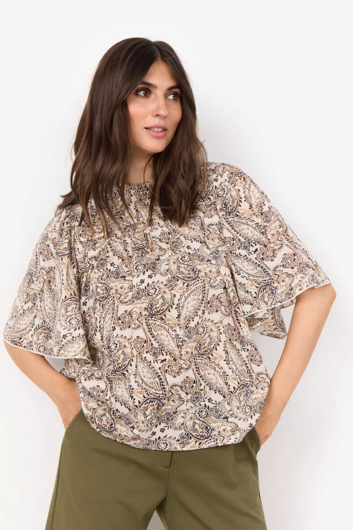 SC-FATIMA 1 Blouse -Soyaconcept Shop