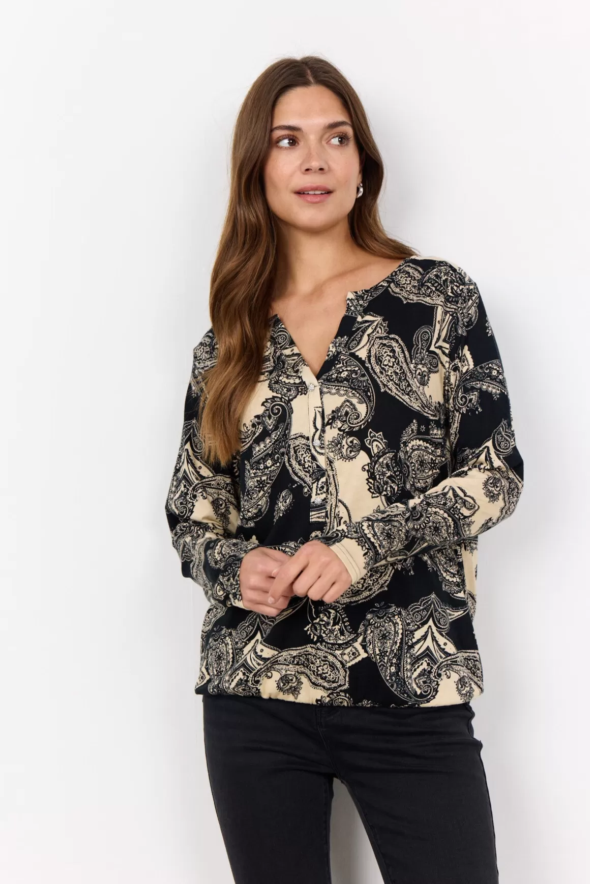 SC-FELICITY AOP 483 Blouse -Soyaconcept New