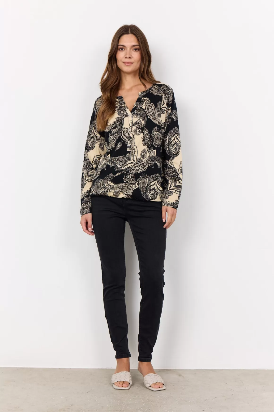 SC-FELICITY AOP 483 Blouse -Soyaconcept New