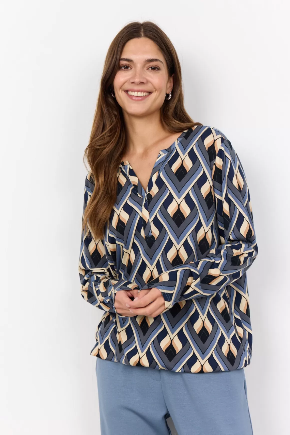 SC-FELICITY AOP 481 Blouse -Soyaconcept Online