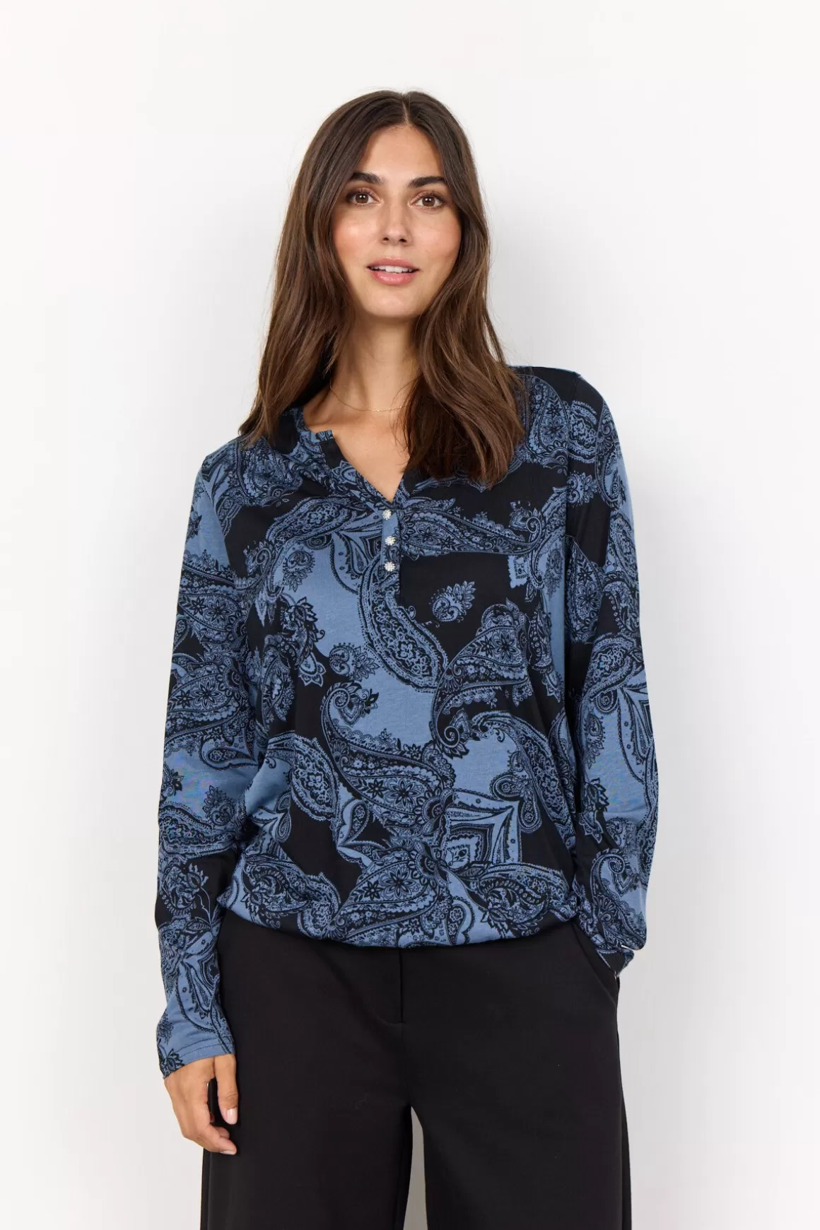 SC-FELICITY AOP 483 Blouse -Soyaconcept Best Sale