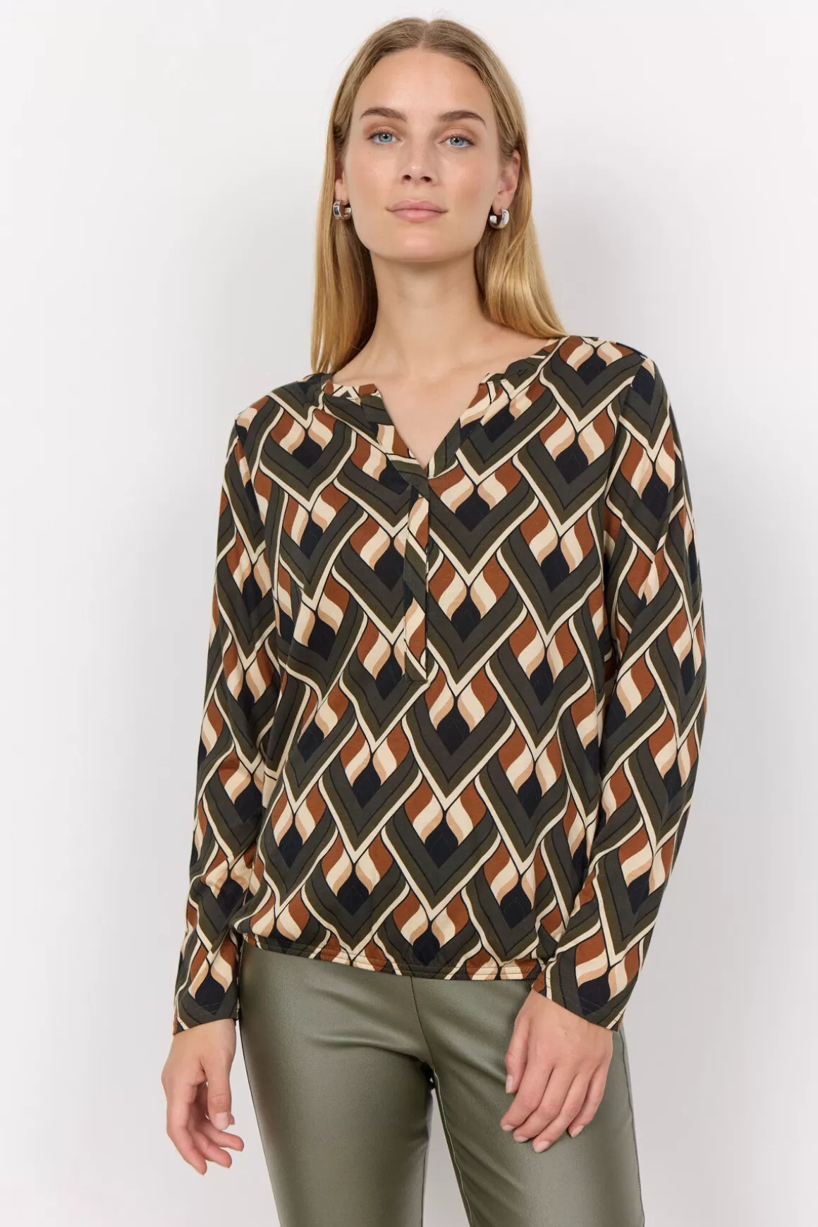 SC-FELICITY AOP 481 Blouse -Soyaconcept New