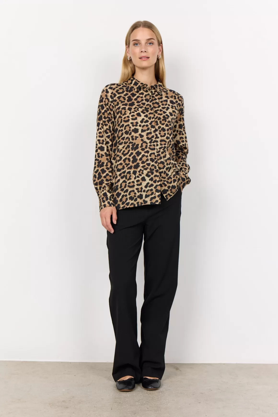 SC-FLAVIA 3 Shirt Camel-Soyaconcept Clearance