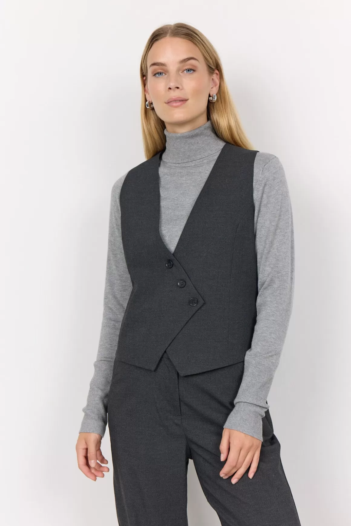 SC-FRANKIE 4 Waistcoat -Soyaconcept Fashion