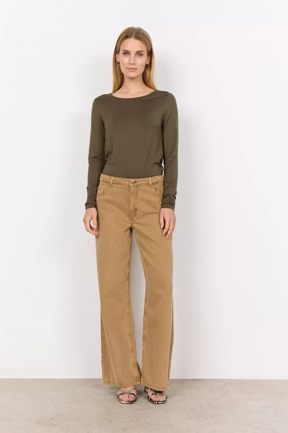 SC-IVONA 2-B Pants Camel-Soyaconcept Shop