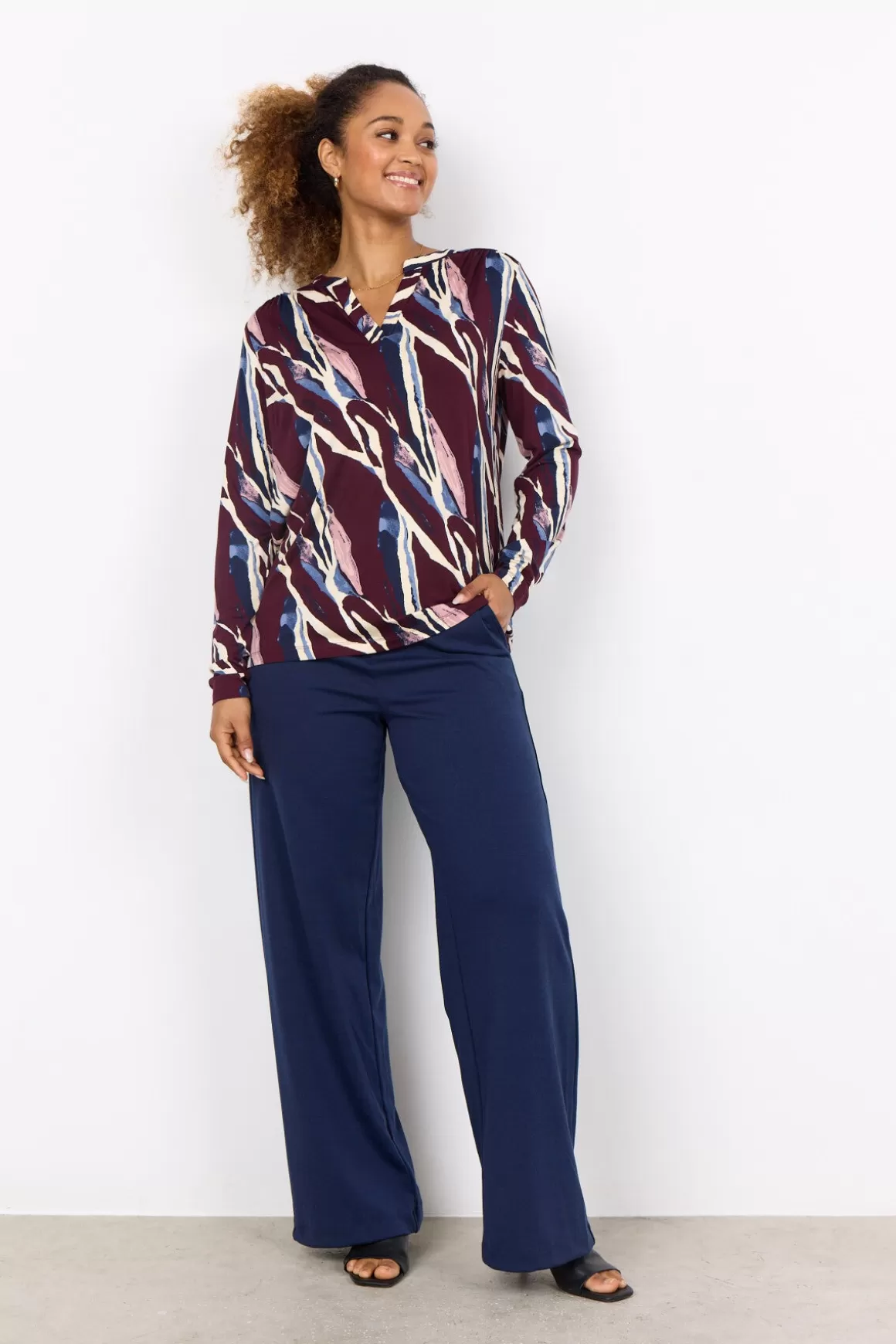 SC-MARICA AOP 305 Blouse -Soyaconcept Shop