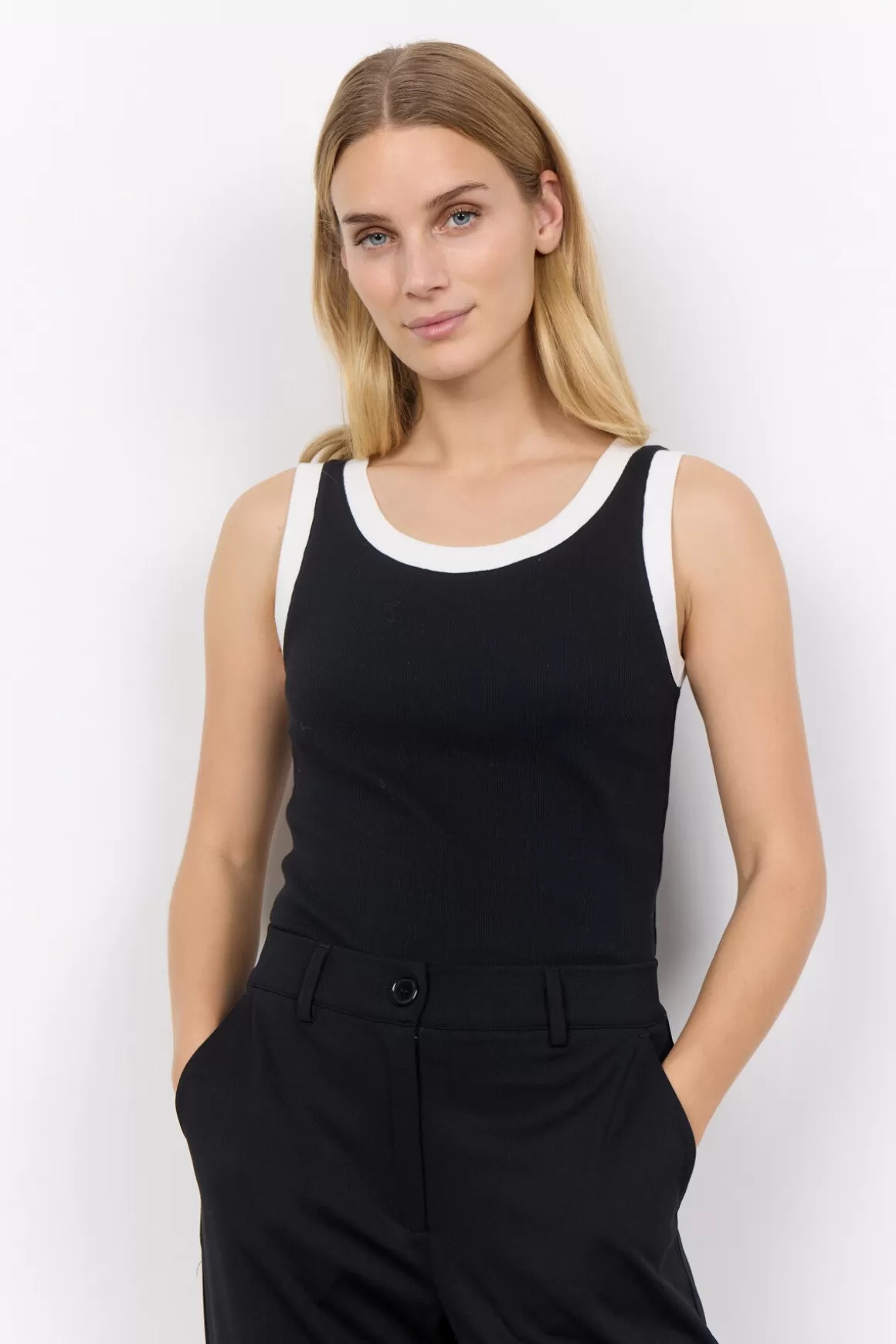 SC-MIGNON 7 Top Black-Soyaconcept Outlet