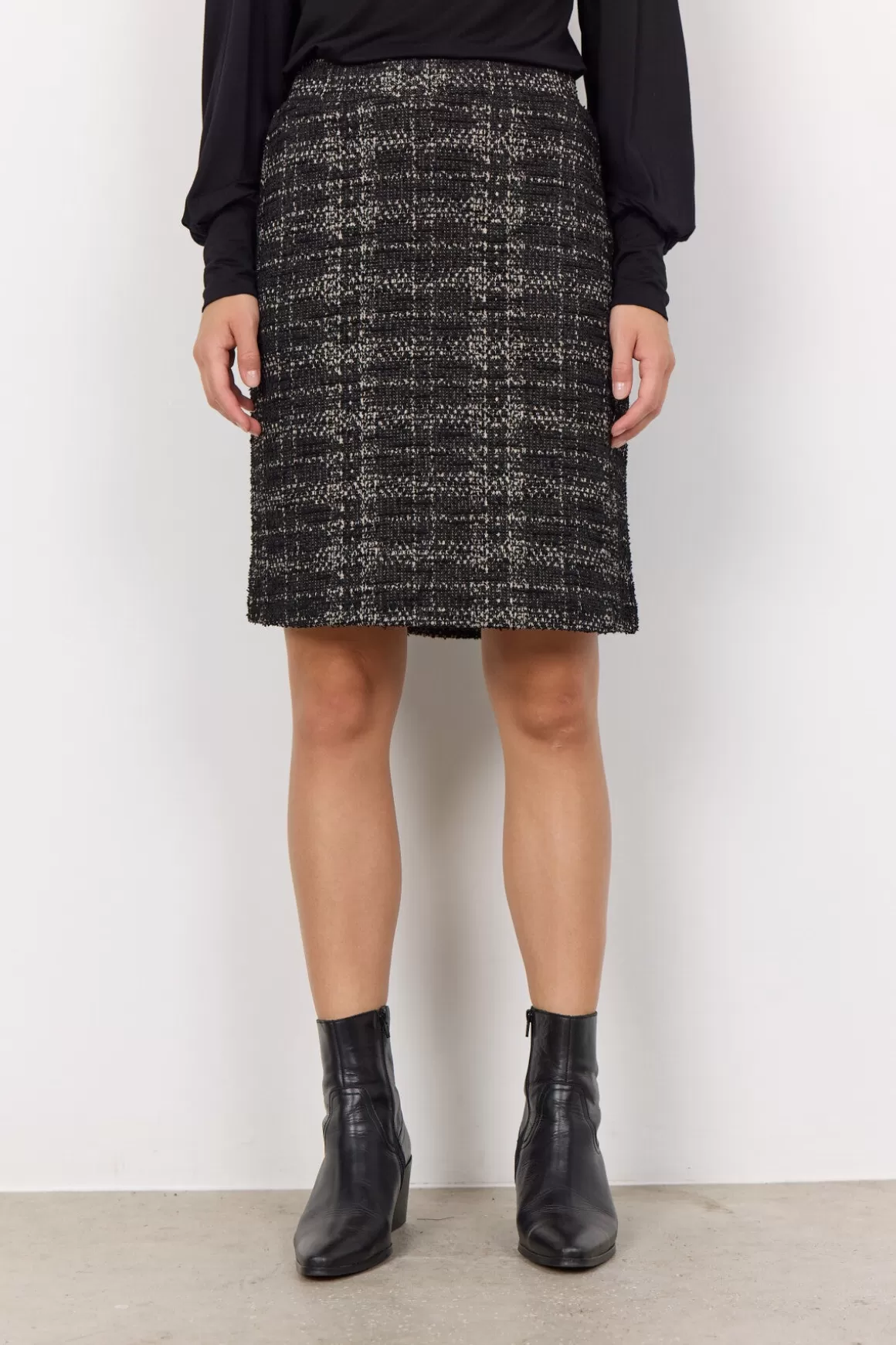 SC-NAKIA 4 Skirt Black-Soyaconcept Best Sale