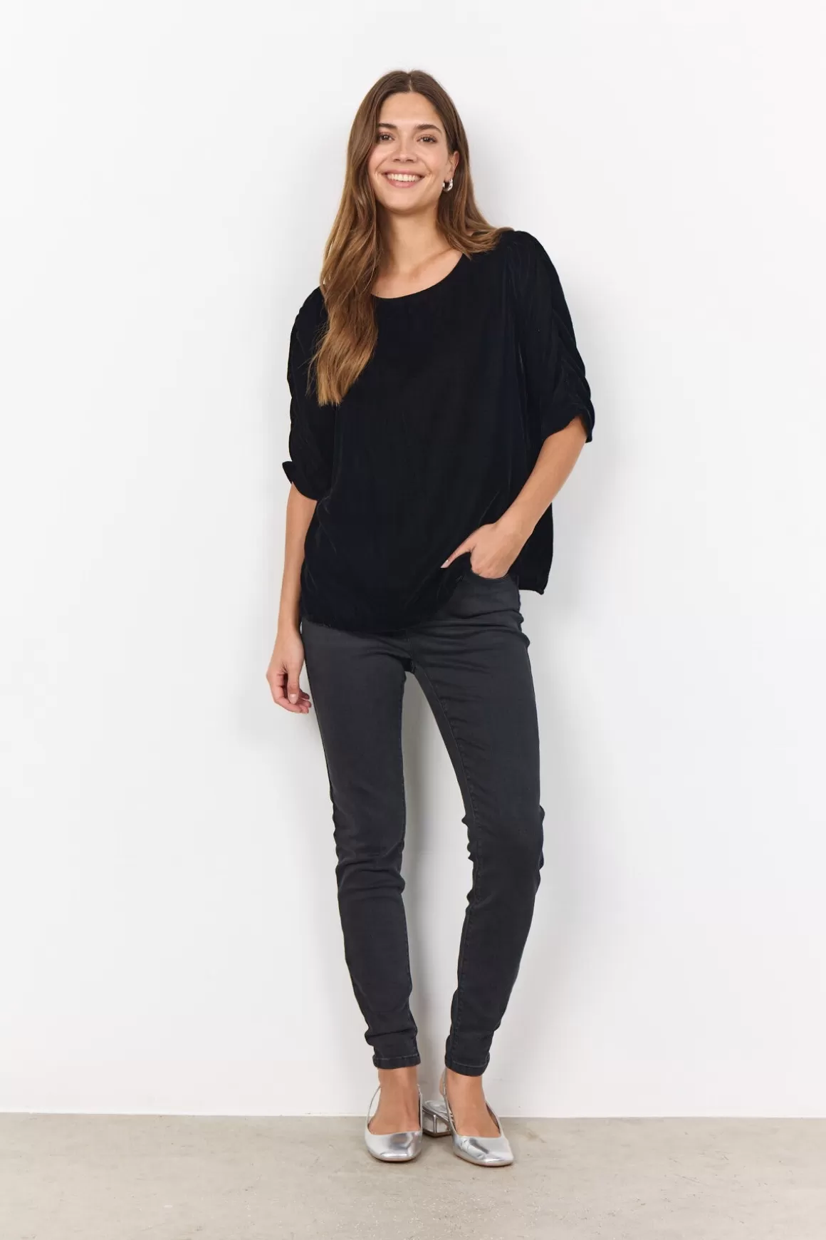 SC-NICOLE 1 Blouse Black-Soyaconcept Best Sale